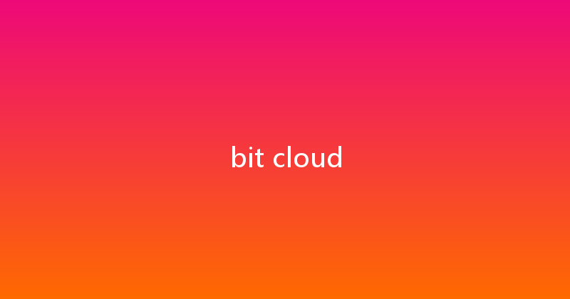 bit cloud 