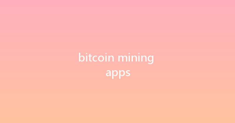 bitcoin mining apps 