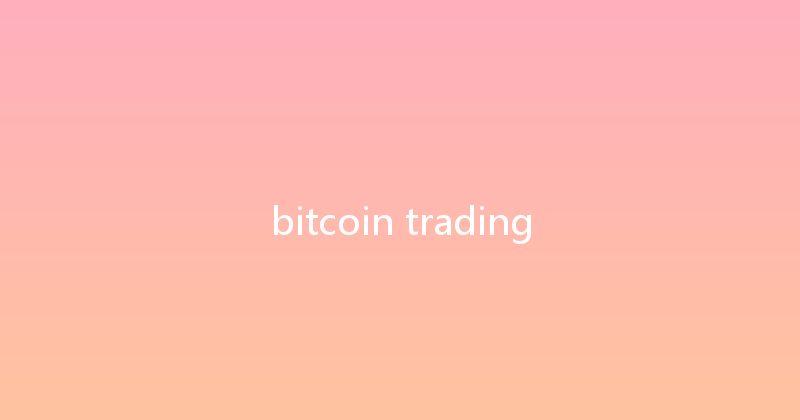 bitcoin trading 