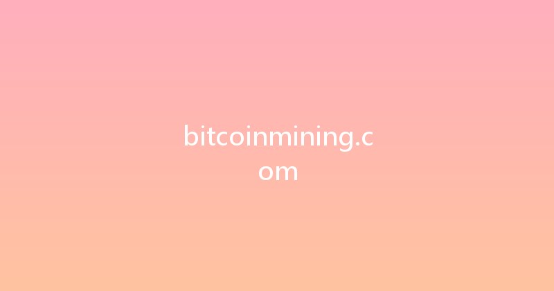 bitcoinmining.com 