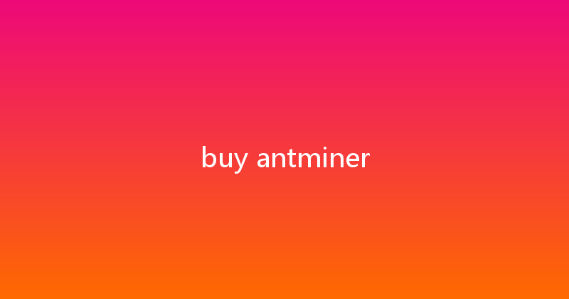 buy antminer 