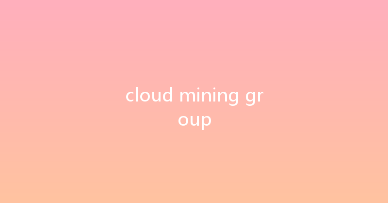 cloud mining group 
