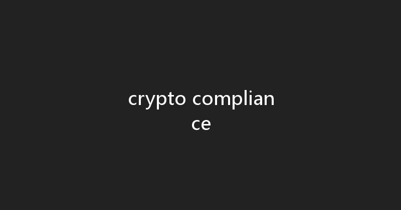 crypto compliance 