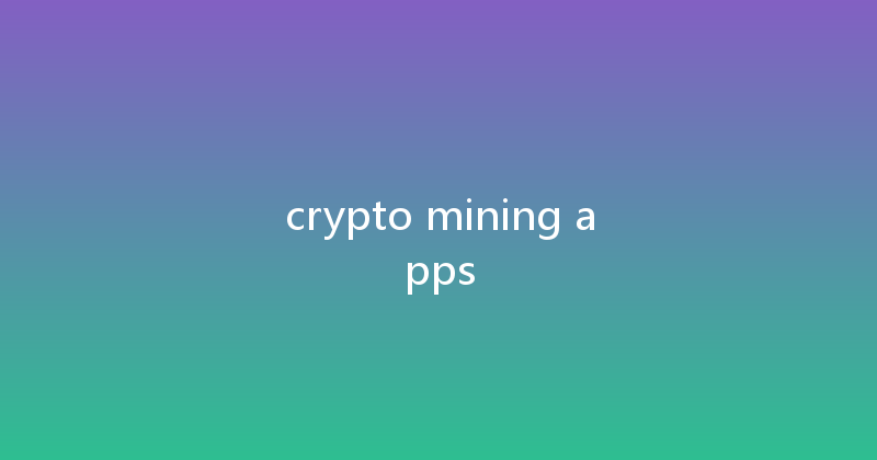 crypto mining apps 