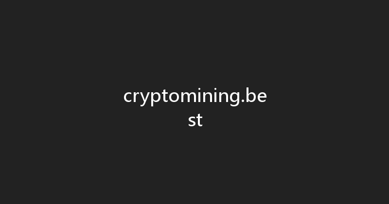 cryptomining.best 