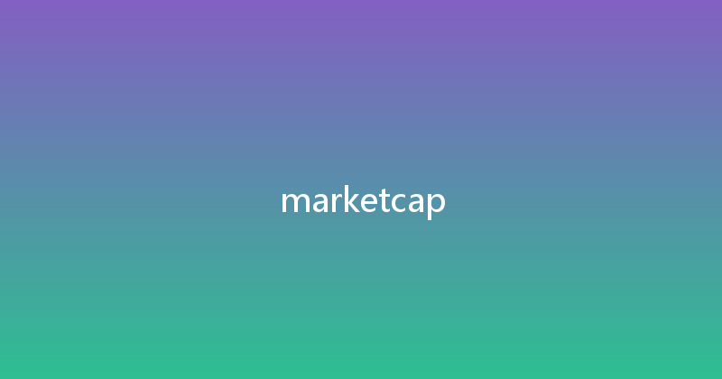 marketcap 