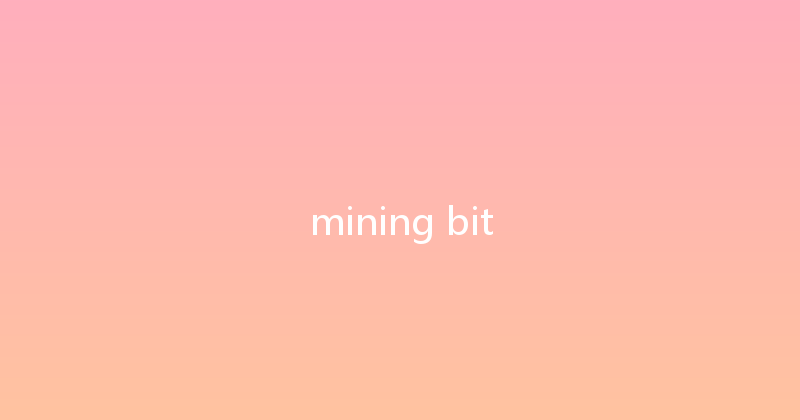 mining bit 
