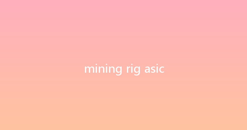 mining rig asic 