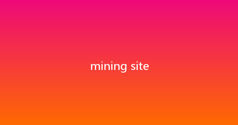 mining site 