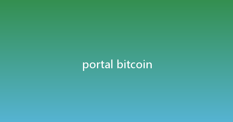 portal bitcoin 